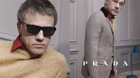 christoph waltz prada runway